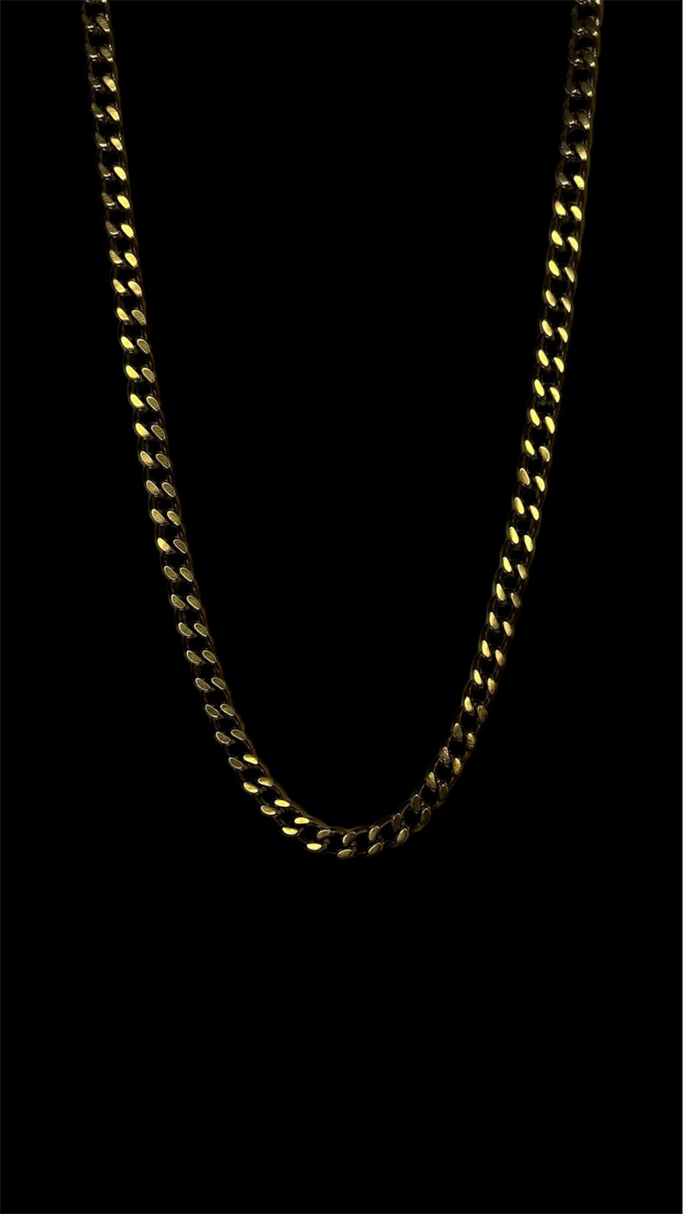 Gold Cuban 5mm