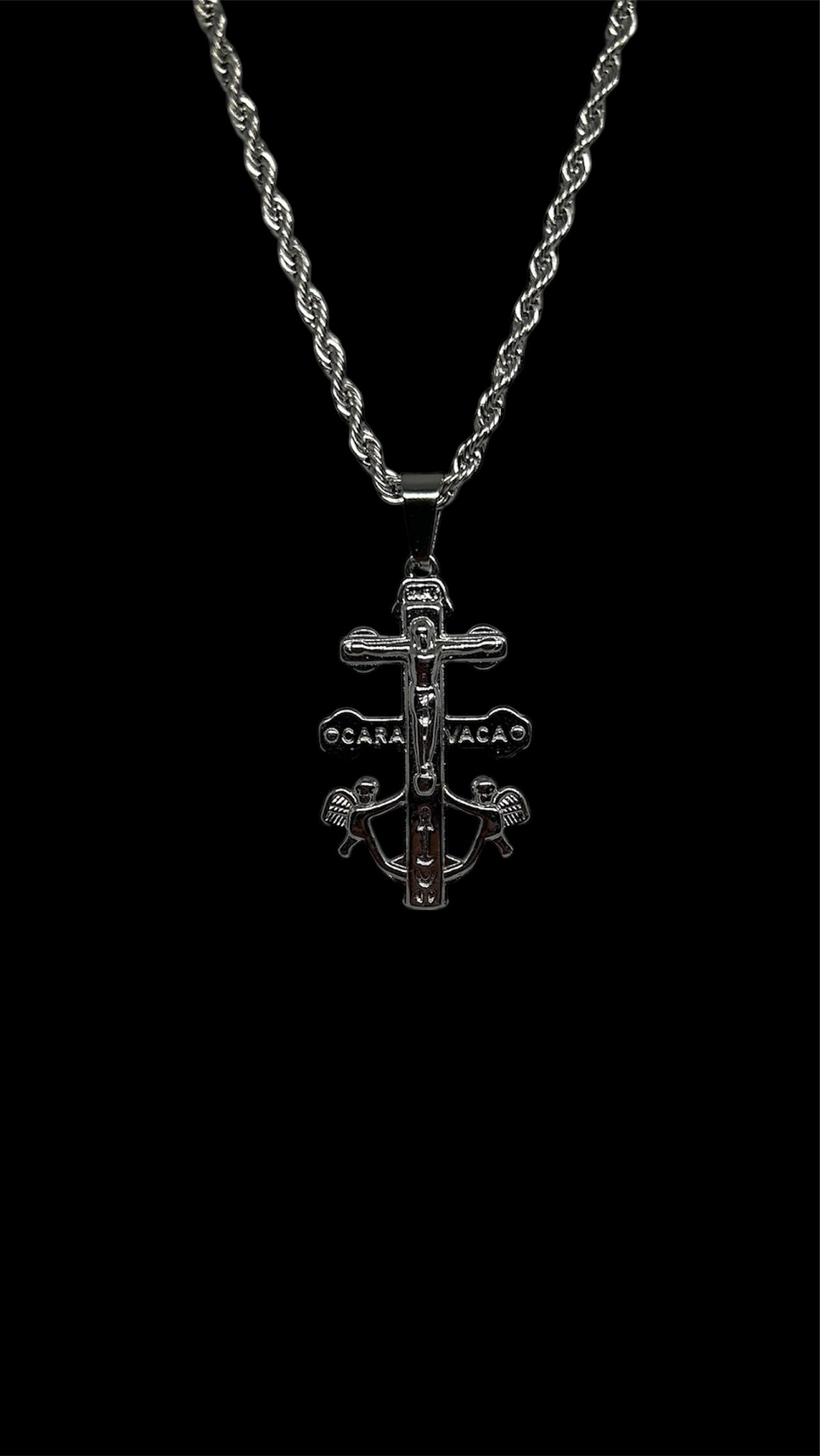 Silver Caravaca Pendant