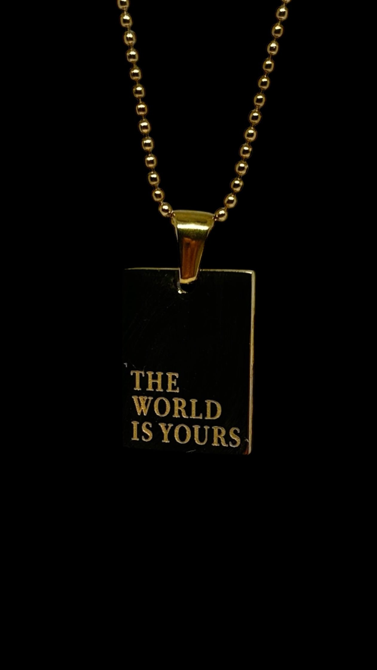 The world is yours