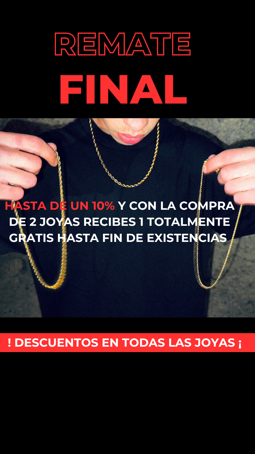 JOYAS CON 10% DE DESCUENTO