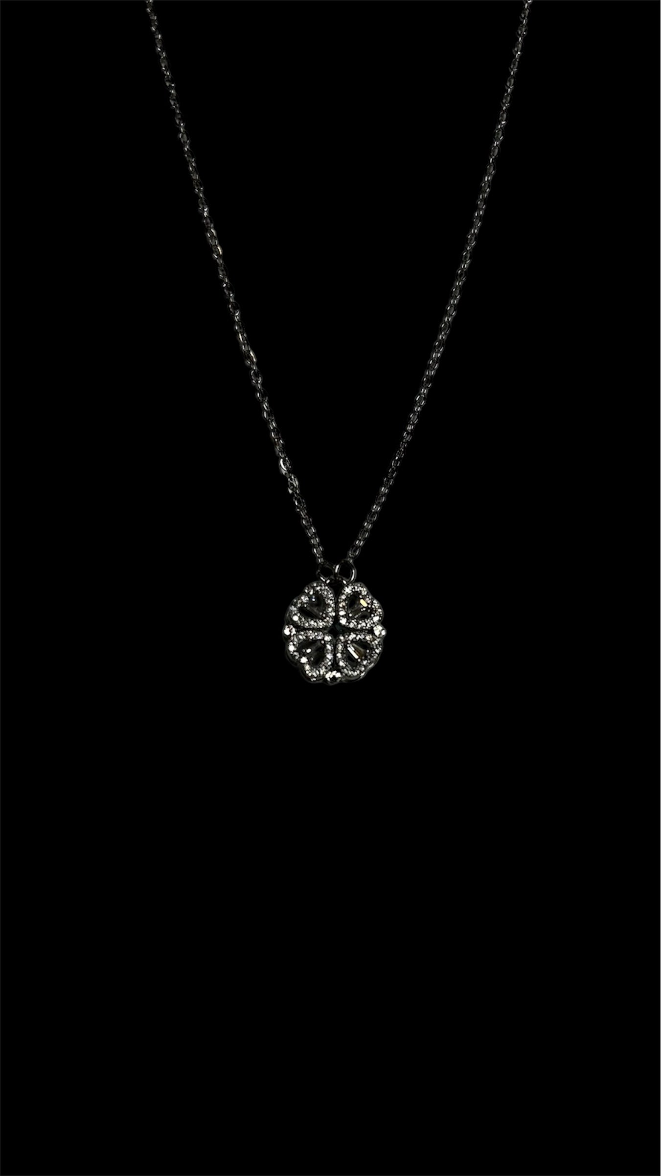 Magnetic heart necklace