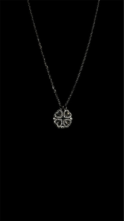 Magnetic heart necklace