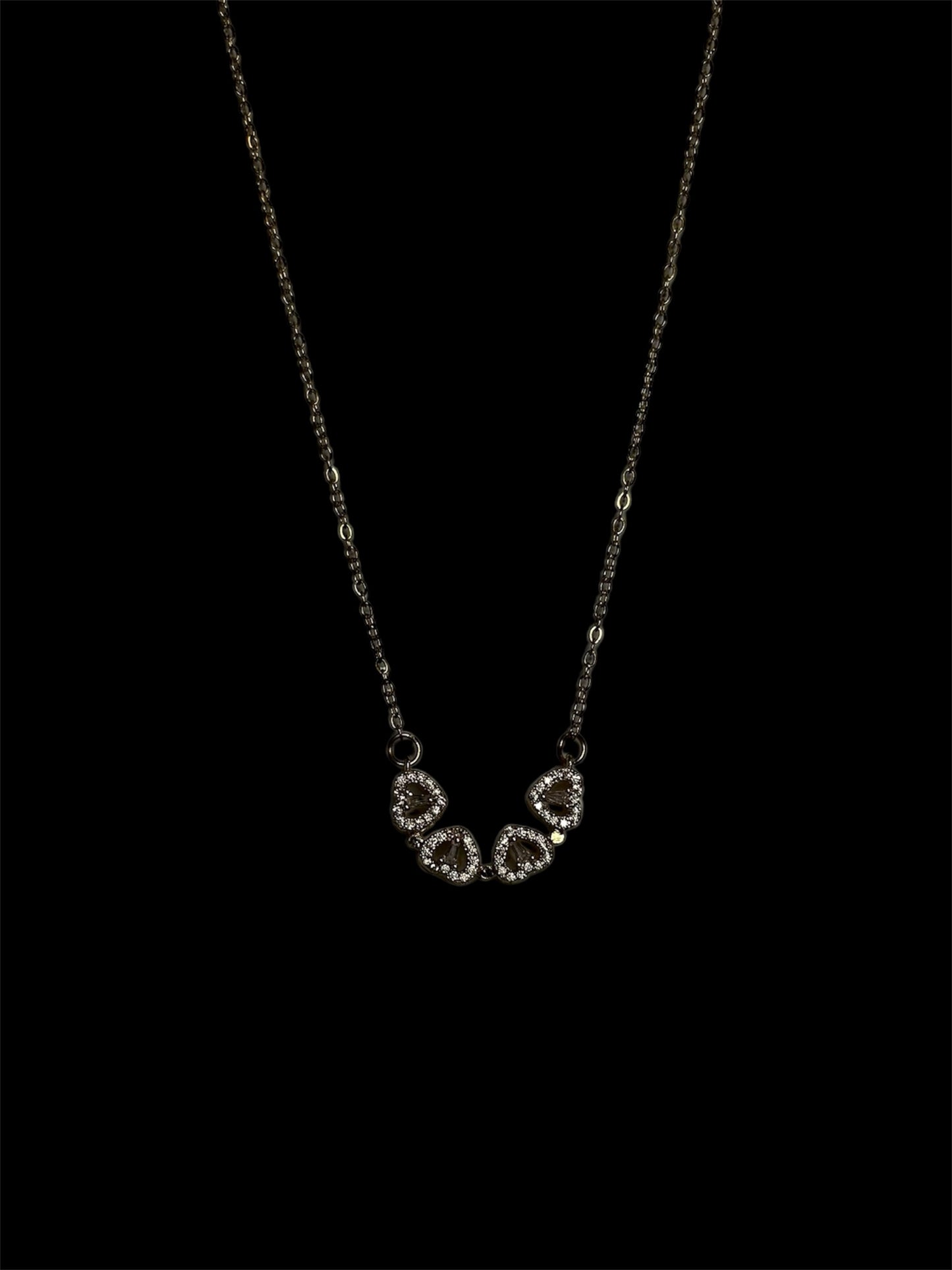 Magnetic heart necklace