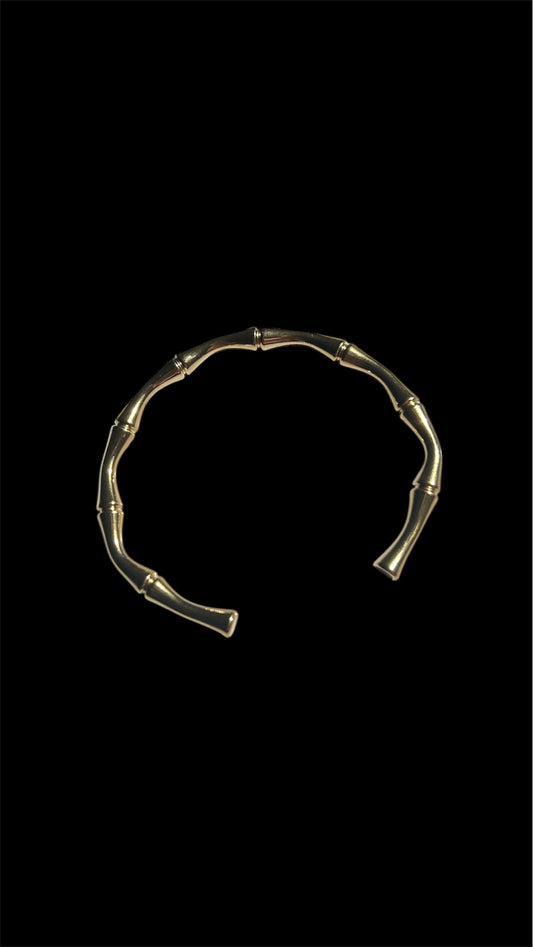 Gold Bamboo Bracelet