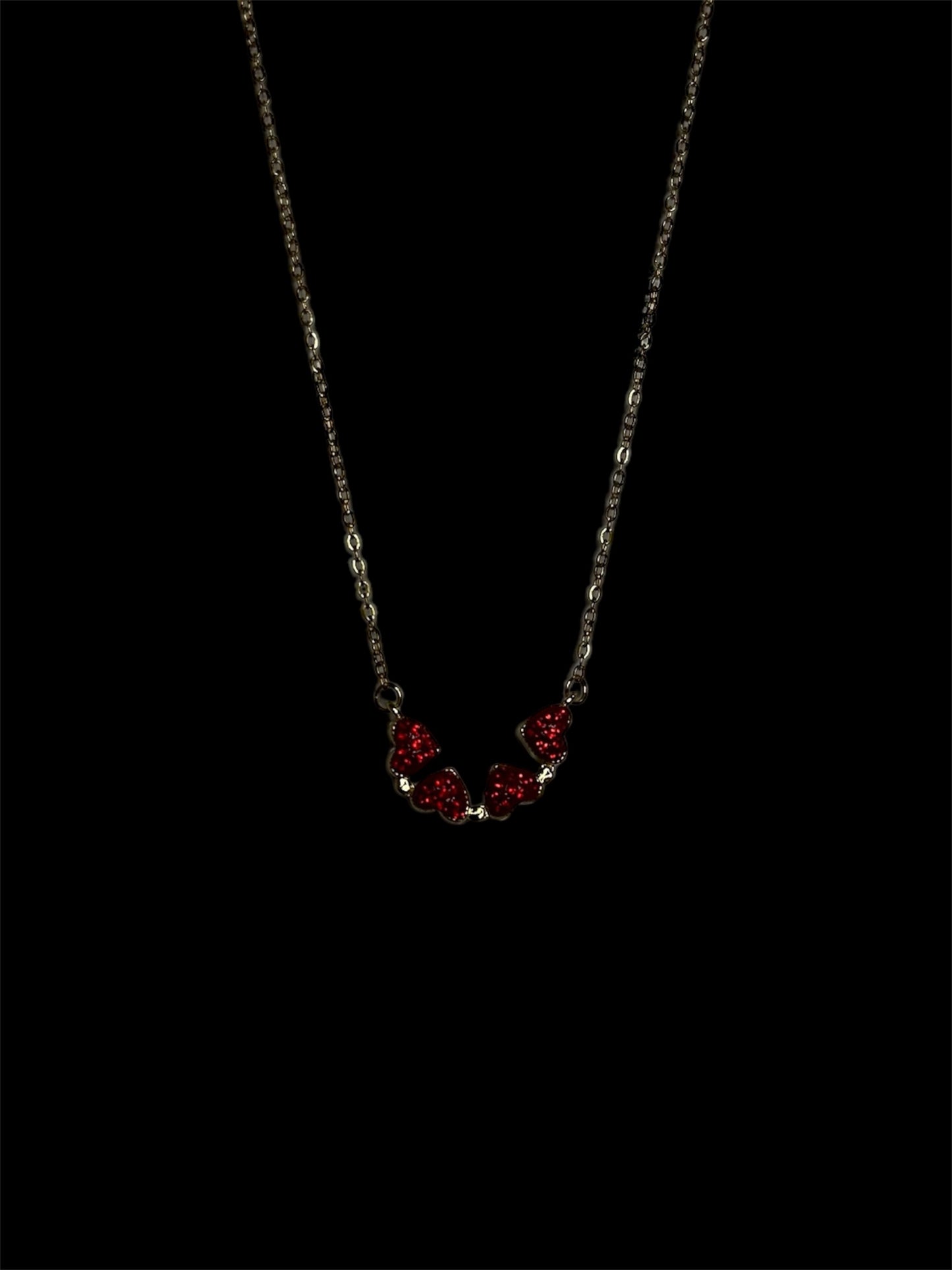 Magnetic heart necklace