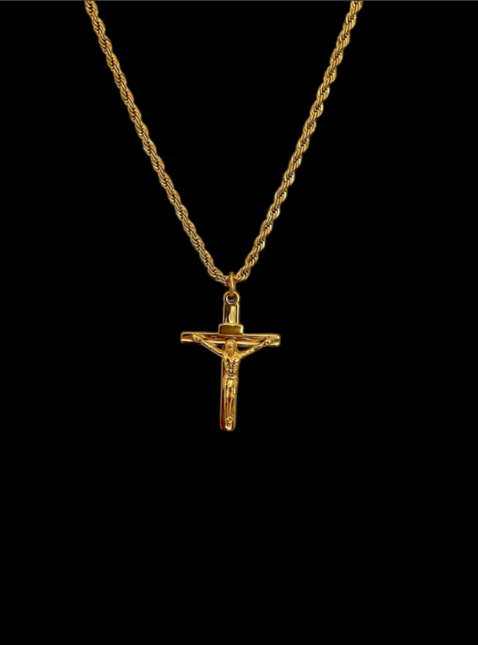 Gold Rope Jesus