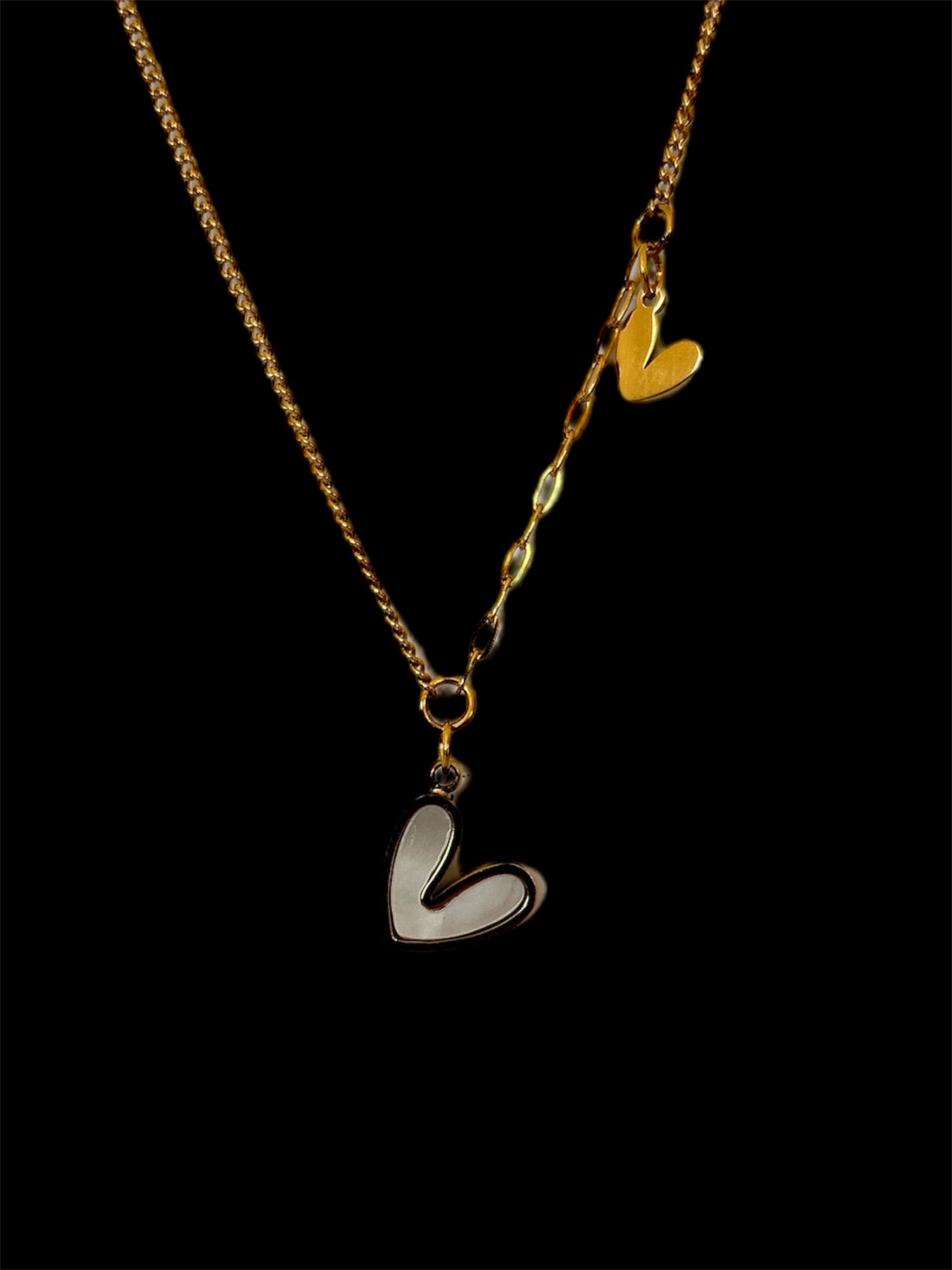 Heart Duo Necklace