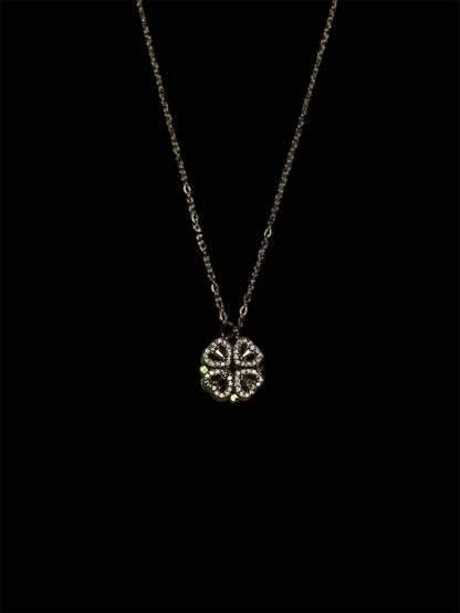Magnetic heart necklace